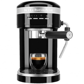 Кофеварка рожковая KitchenAid Metal Semi-Automatic Espresso Machine Onyx Black KES6503OB