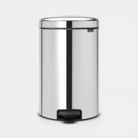 Ведро для мусора Brabantia NewIcon Pedal Bin Brilliant Steel 113987