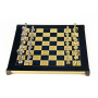 Шахматы Manopoulos Classic Metal Staunton Chess Set S34BLU. фото 3