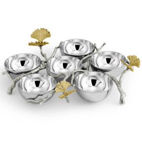 Менажница Michael Aram Butterfly Ginkgo Luxe Sedar Plate 175643
