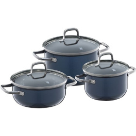 Набор кастрюль WMF Fusiontec Essential Cookware Set 3pcs. Blueberry 3201112859