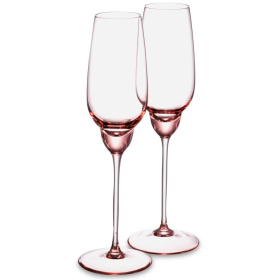 2 бокала для шампанского Klimchi Shadows Champagne Glass Suede Pink 240 мл (арт. 25143/240-72/00)