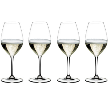 4 бокала для шампанского RIEDEL Vinum Champagne Wine Glass Pay 3 Get 4 Set 5416/58-23