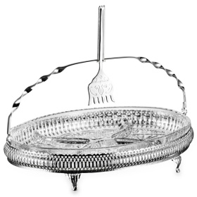 Менажница Queen Anne Oval Hors d'Oeuvre/Fork 0/6228
