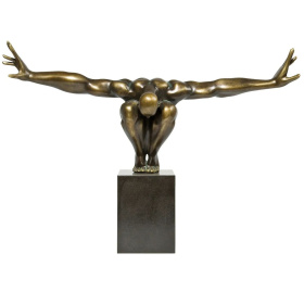 Фигурка KARE Deko Objekt Athlet Bronze 30046
