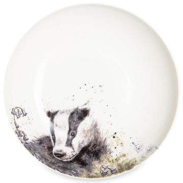 Тарелка для пасты Royal Worcester Wrendale Designs Badger (арт. WNB4341-XB-Badger)