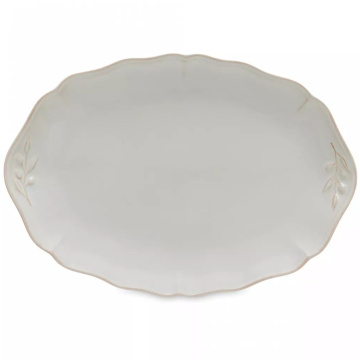 Блюдо овальное Costa Nova Alentejo Oval Platter (арт. JA321-WHT)