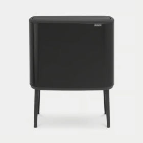 Ведро для мусора Brabantia Bo Touch Bin Matt Black 315824