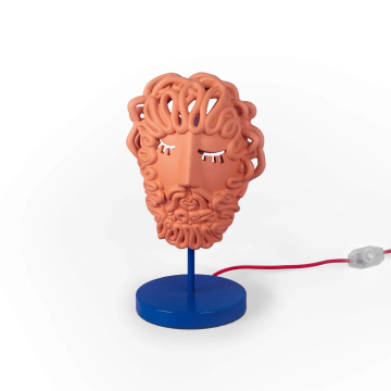 Настольная лампа Seletti Magna Graecia Terracotta Lamp Ulysse Mask 11527