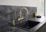 Кухонный смеситель Blanco Trima PVD Satin Gold 526695. фото 2