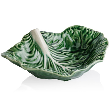 Салатник Bordallo Pinheiro Cabbage Leaf Crooked (арт. 65000551)