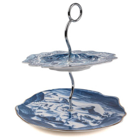 Блюдо двухъярусное Seletti Classics on Acid Cake Stand 11278