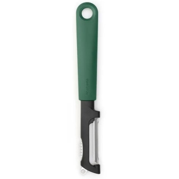 Овощечистка с ножом для цедры Brabantia Tasty+ Swivel Food Peeler & Zester Fir Green (арт. 230844)