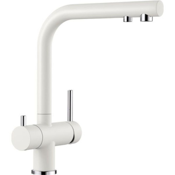 Кухонный смеситель Blanco Fontas II Silgranit-Look White 525141