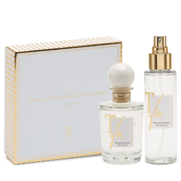 Подарочный арома-набор Teatro Fragranze Uniche Bianco Divino Gift Set GIFTBOX-BDTFU