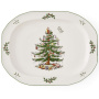 Блюдо овальное Spode Christmas Tree Sculpted Oval Platter XT5198-X. фото 1