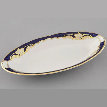 Блюдо овальное Leander Sonata Kobaltový Ornament 07116125-1357
