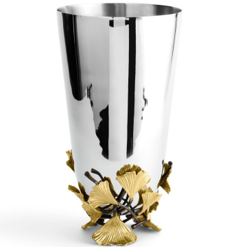 Ваза Michael Aram Golden Ginkgo Vase (арт. 132112)