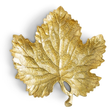 Блюдо для закусок Michael Aram New Leaves Grape Leaf Snack Plate 175652