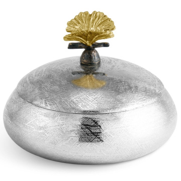 Шкатулка Michael Aram Butterfly Ginkgo Round Trinket Box (арт. 175767)