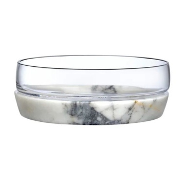 Чаша для закусок и соусов Nude Glass Chill Bowl with Marble Base M (арт. 1116678)