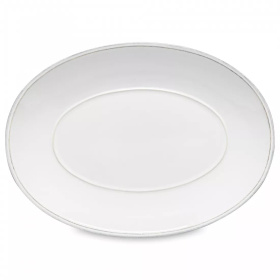 Блюдо овальное Costa Nova Friso Oval Platter FIA402-WHI