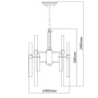 Люстра подвесная MW-Light Alghero Hanging Chandelier 285010703. фото 6