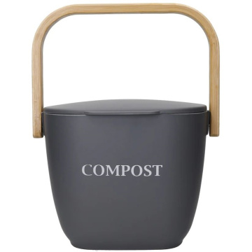 Ведро для мусора KitchenCraft Natural Elements Grey Compost Bin (арт. NECOMPGRY)