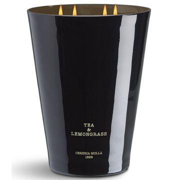 Ароматическая свеча Cerería Mollá 1899 Boutique Tea & Lemongrass XXL Scented Candle 5001