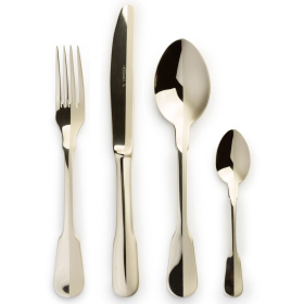 Набор столовых приборов Herdmar Mono Casual Champagne PVD Cutlery Set 0780000-chm