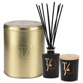 Подарочный арома-набор Teatro Fragranze Uniche Tabacco 1815 Gift Set GOLDTINBOX-2-TA