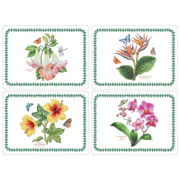 Набор плейсматов Pimpernel Exotic Botanic Garden Set of 4 Placemats X0010648826
