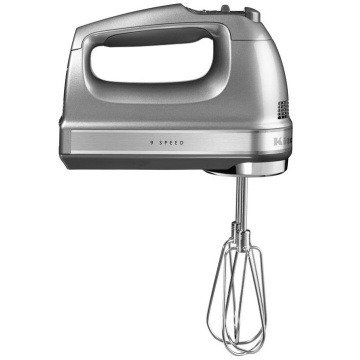 Миксер ручной KitchenAid 9-Speed Hand Mixer Contour Silver KHM9212CU