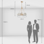 Люстра подвесная MW-Light Ilonica Hanging Chandelier 451011506. фото 6
