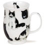 Кружка Dunoon Suffolk Black and White Cats 78083597. фото 1