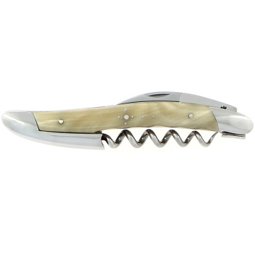 Штопор сомелье Forge de Laguiole Le Sommelier Knife Light Brown Horn Tip Handle SOM BC
