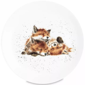 Тарелка десертная Royal Worcester Wrendale Designs Fox Coupe Plate WNB5658-XB/3