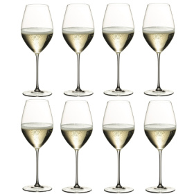 8 бокалов для шампанского RIEDEL Veritas Champagne Wine Glass Pay 6 Get 8 Set 7449/28