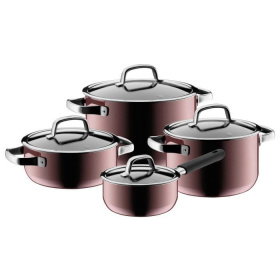 Набор кастрюль WMF Fusiontec Mineral Cookware Set 4-piece Rose Quartz 3201113674
