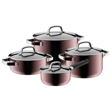 Набор кастрюль WMF Fusiontec Mineral Cookware Set 4-piece Rose Quartz 3201113674