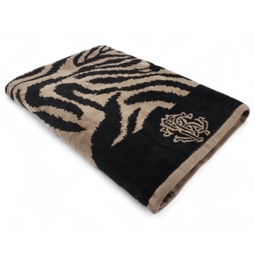 Полотенце банное Roberto Cavalli Zebra Cotone Asciugamano da bagno beige RCV/441159