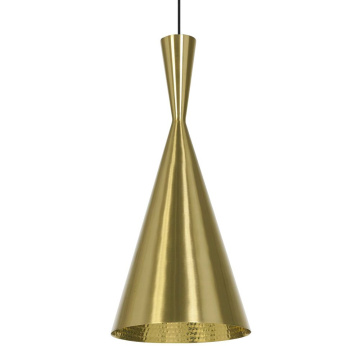 Подвесной светильник Tom Dixon Beat Tall Pendant Polished Brass BLS03B-PEUM3