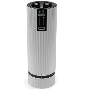 Электрическая мельница для соли Peugeot Line Electric Moulin à sel électrique rechargeable u'Select aluminium 43131