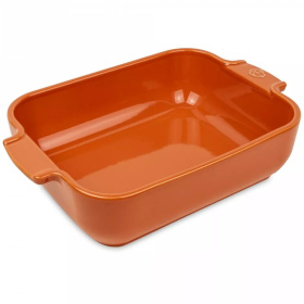 Форма для запекания Peugeot Appolia Plat four céramique rectangle terracotta 61074
