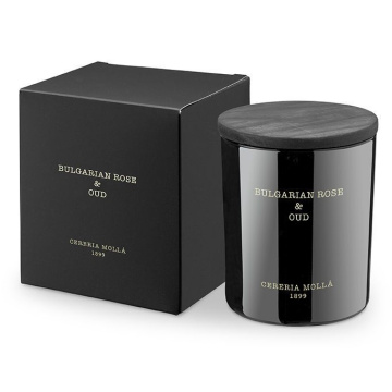 Ароматическая свеча Cerería Mollá 1899 Boutique Bulgarian Rose & Oud Scented Candle 5544