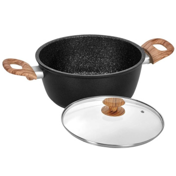 Кастрюля с крышкой Barazzoni Granitica Extra Induction Eco 85510202025