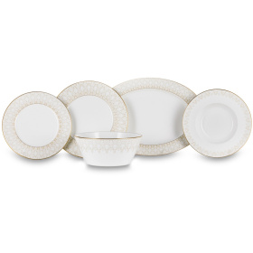 Обеденный сервиз Narumi Aurora Champagne NAR-51906-5462-Dinner set 6/20