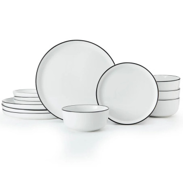 Обеденный набор KitchenCraft Mikasa Limestone Dinner Set MKLIMESTN12PC