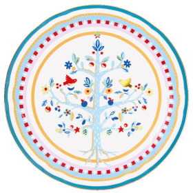 Блюдо для торта Baci Milano Mamma Mia Cake Plate GPL3.MAM01