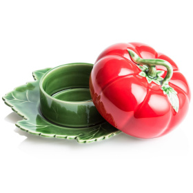 Блюдо с крышкой Bordallo Pinheiro Tomato Butter Dish with Cover (арт. 65007111)